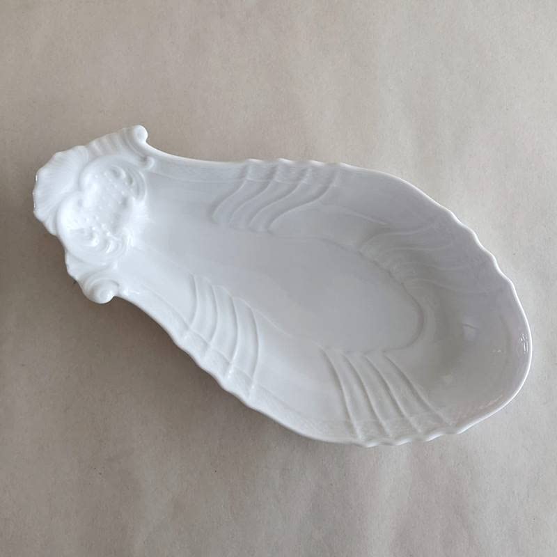 リチャードジノ　ベッキオホワイト　ナス形ピクルス プレート　４枚セット 2025年最新】リチャードジノリ richard ginori ベッキオホワイト